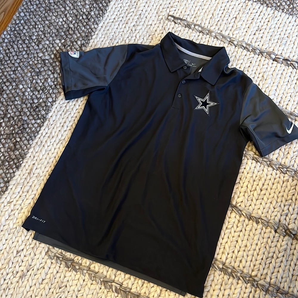 NFL Dallas Cowboys Nike Dri-Fit Polo Golf Shirt